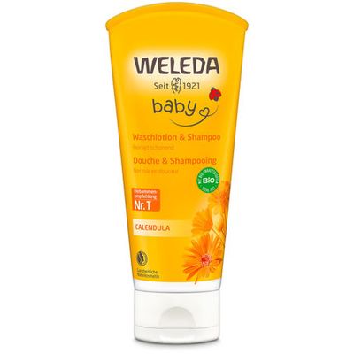 Weleda Baby Shampooing pour le corps &amp; les cheveux au calendula 200ml  200ml