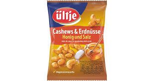 ültje Mélange miel &amp; sel de noix d&#39;acajou &amp; de cacahuètes  200g