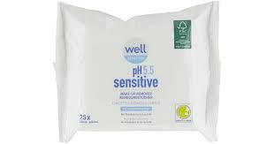 Wel! Lingettes démaquillantes pH Sensitive 25 pièces