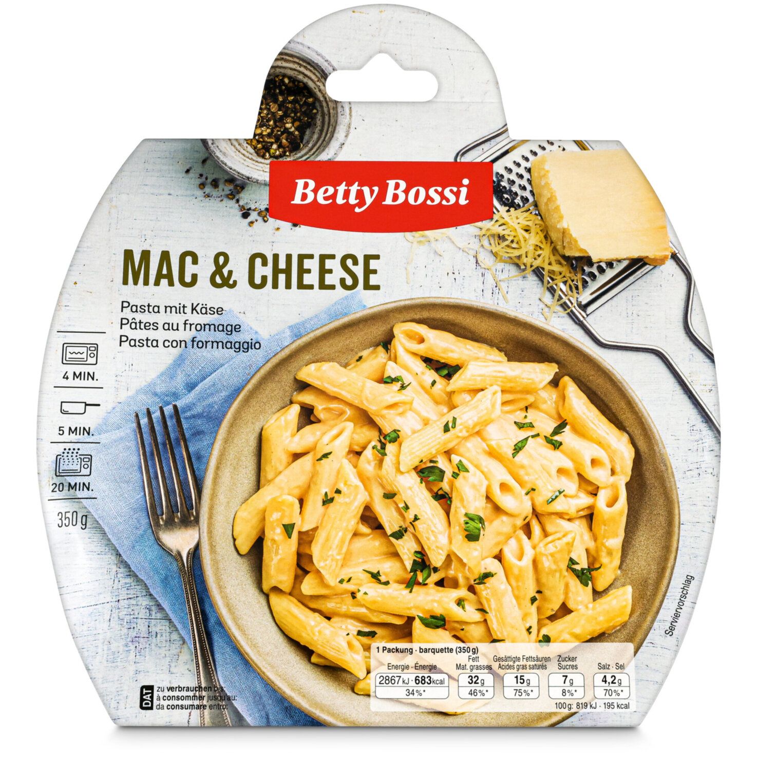 Mac &amp; Cheese Betty Bossi
