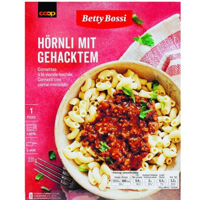 Betty Bossi Macaroni with Ground Meat 330g
