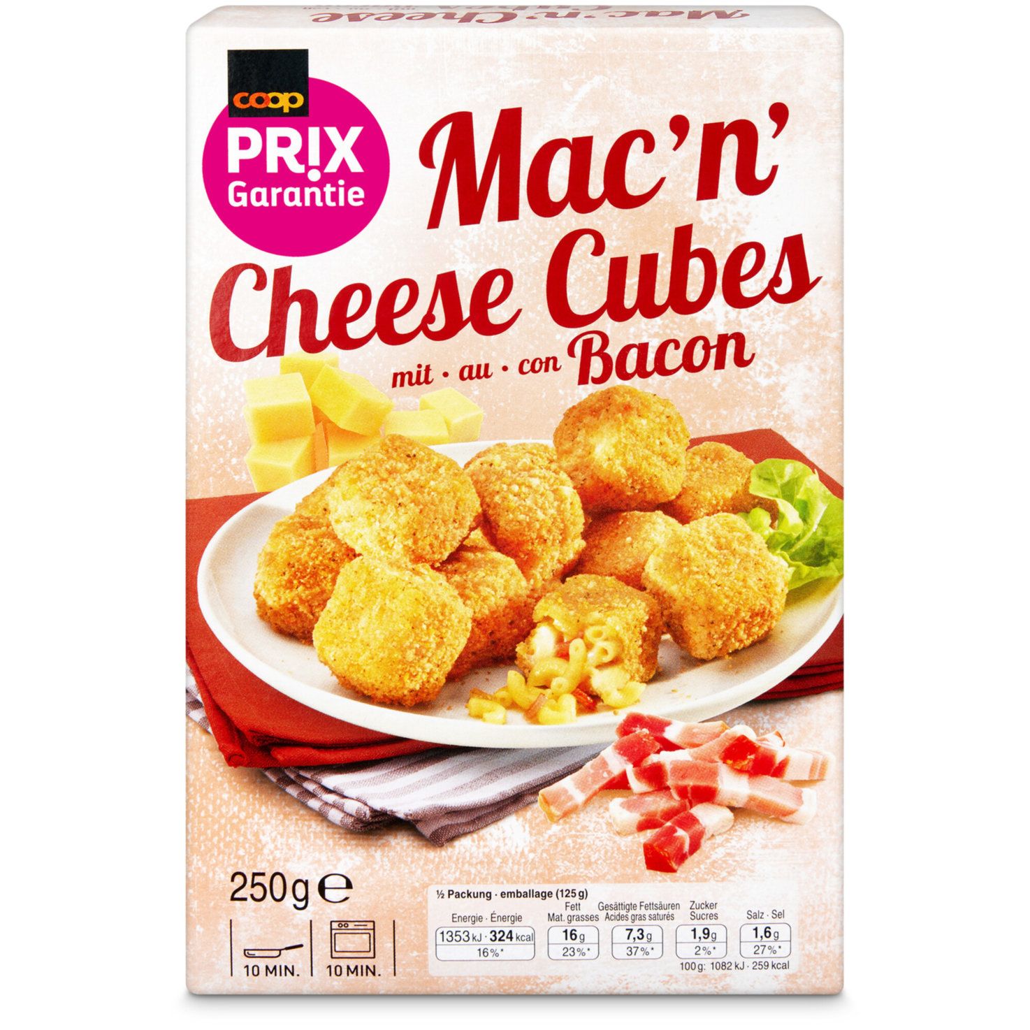 Mac&amp;Cheese Cubes 250g
