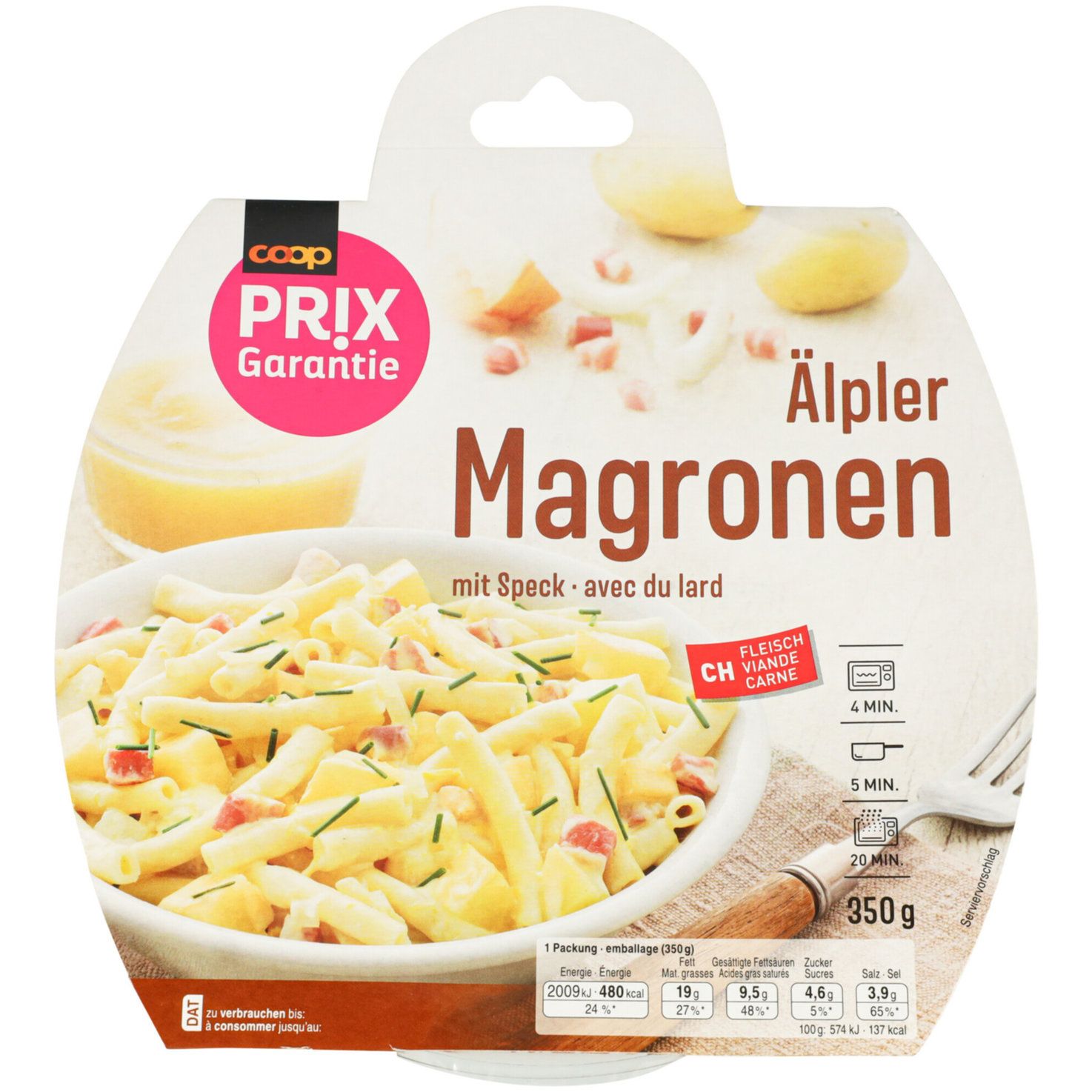 Macaronis à la montagnarde 350g