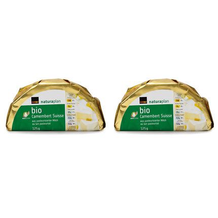 Bio Camembert suisse 2x125g