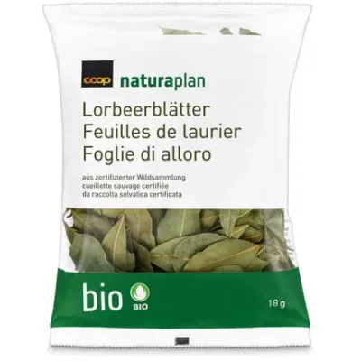 Bio Feuilles de laurier séchées 18g