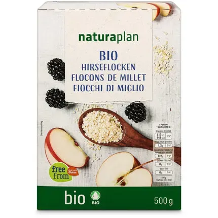 Bio Flocons de millet 500g