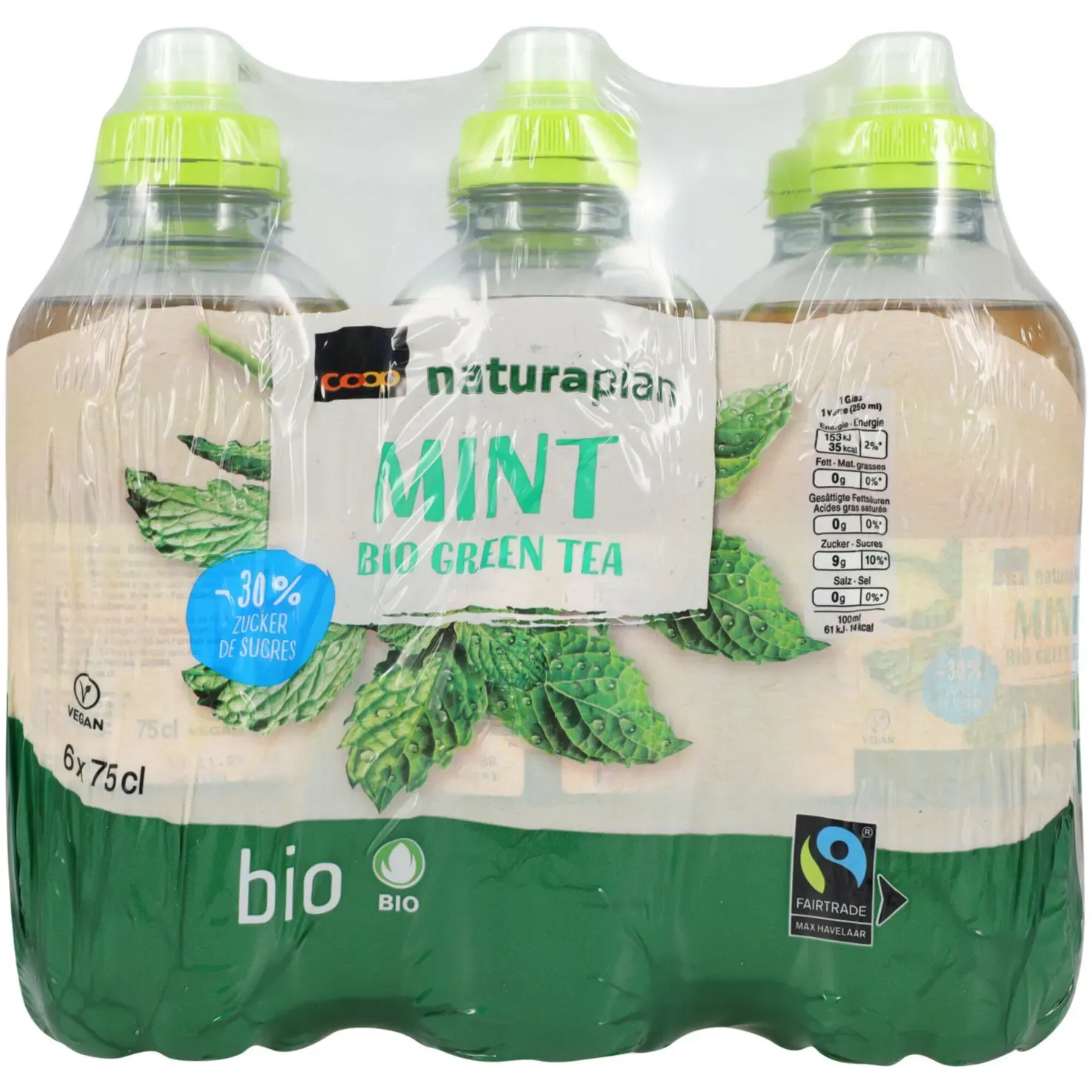 Organic Mint -30% sucre 6x75cl