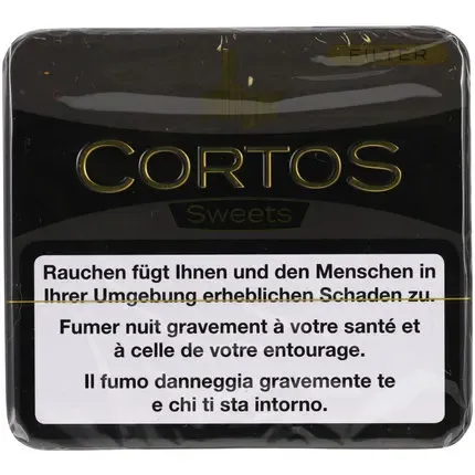 Villiger Cortos Cigares Sweets avec filtre 10 pièces