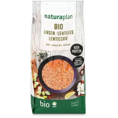 Bio Lentilles rouges 500g