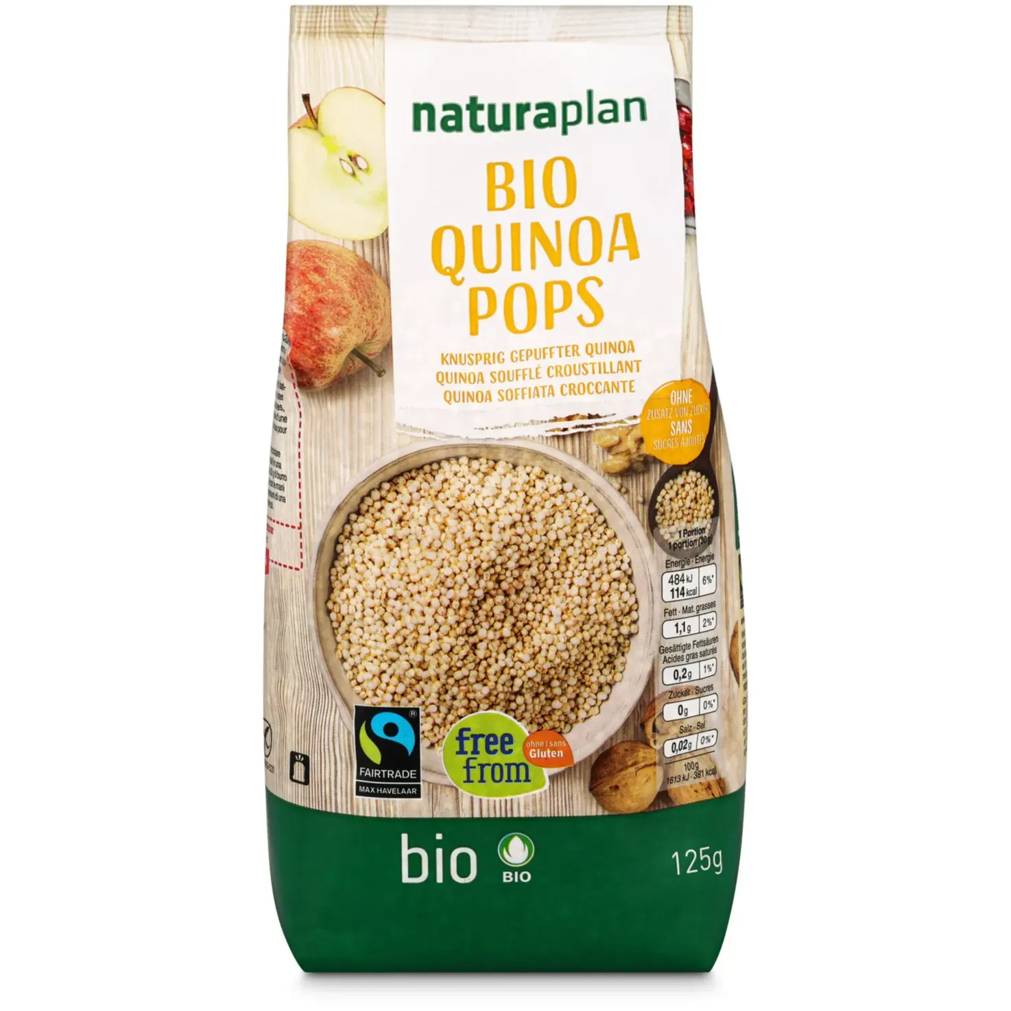Bio MH Quinoapops 1x125g