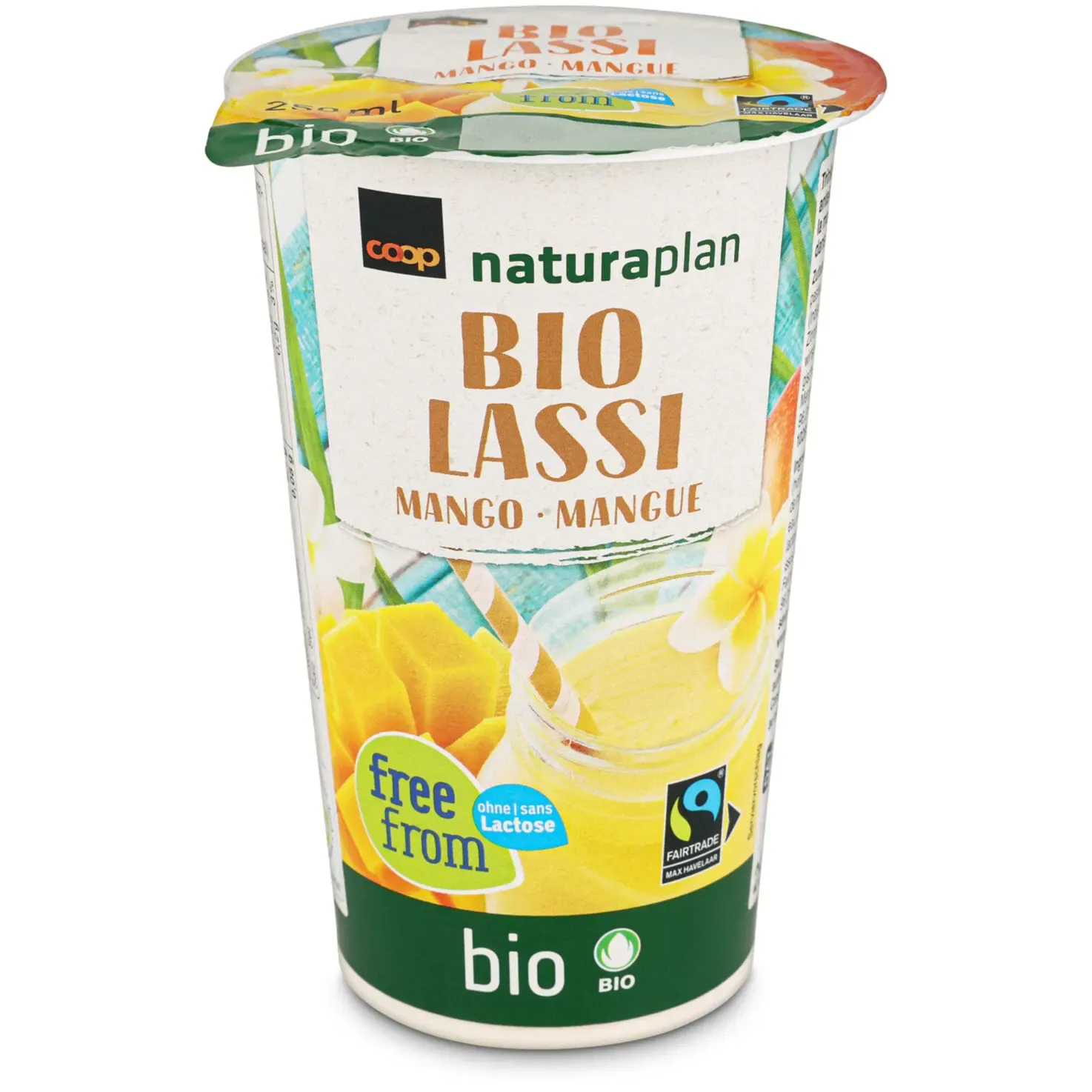 Bio Max Havelaar Lassi Mangue 1x250ml
