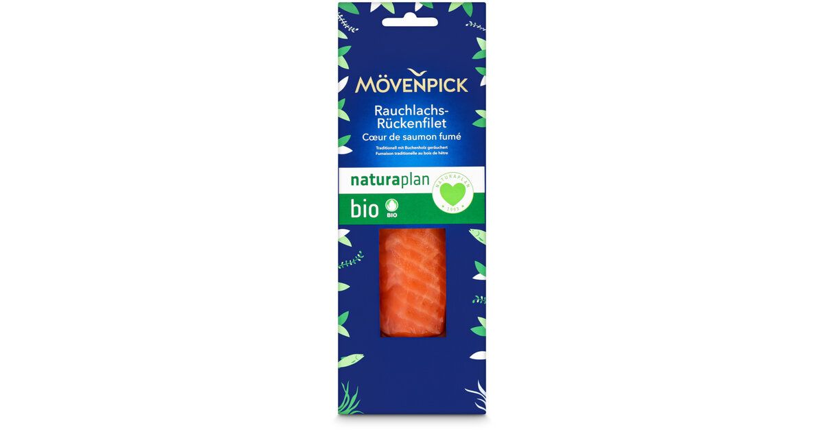 Bio Mövenpick Saumon fumé env. 110g