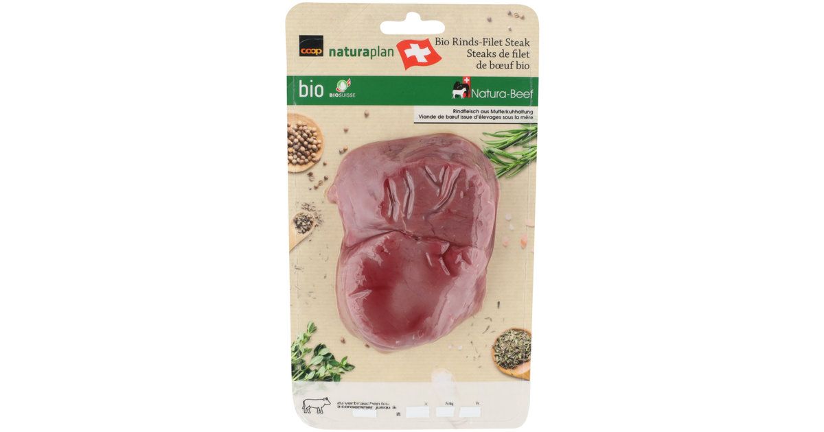 Bio Natura Beef médaillon de Filet 235g