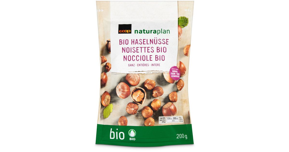 Bio Noisettes entières 200g