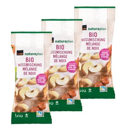 Mélange de noix bio équitable  3x50g