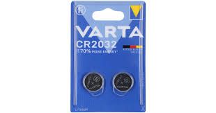 Varta piles bouton CR2032 2 pc.