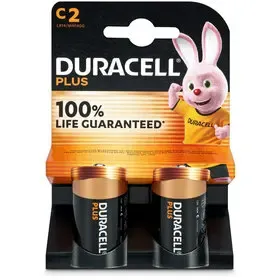 Piles Duracell PLUS C/LR14 2 pièces