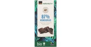 Bio Plaque de chocolat 87% cacao du Honduras 87g