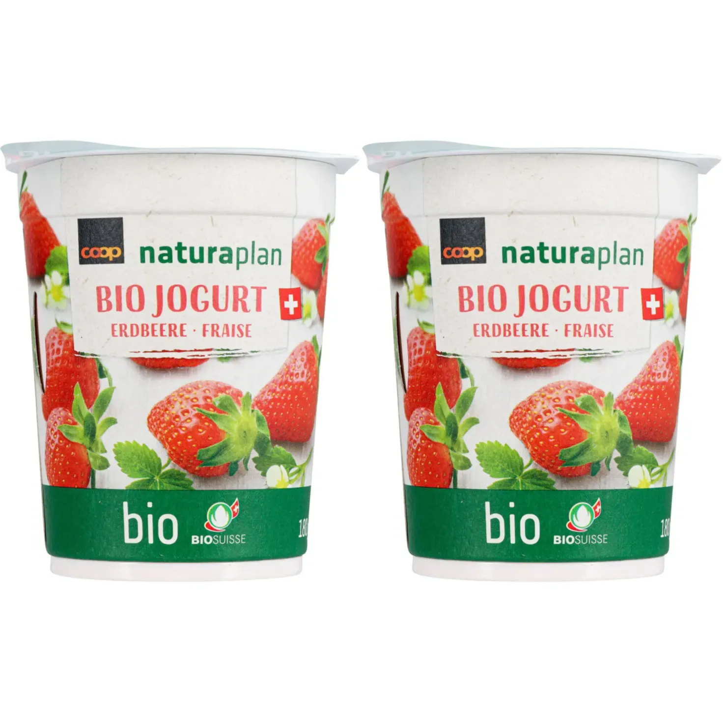 Bio Yogourt Fraise 2x180g