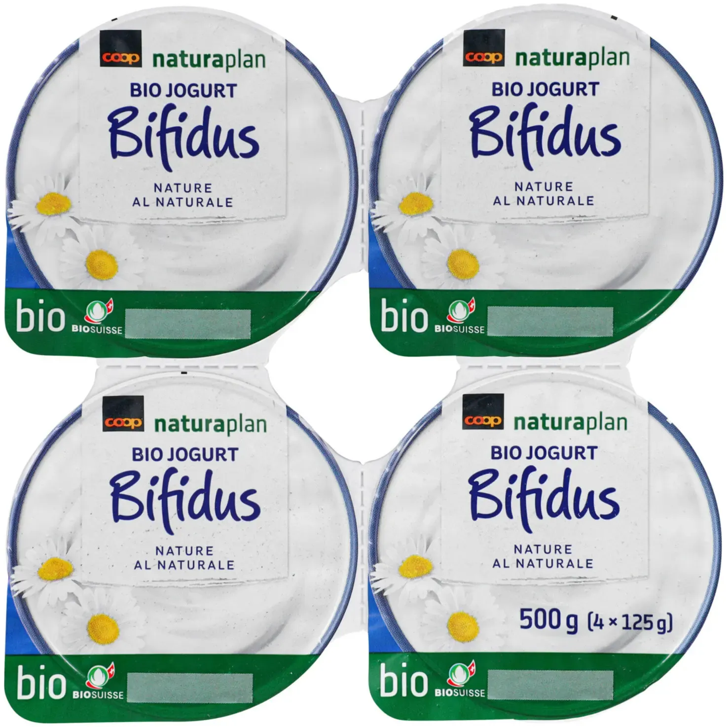 Bio Yogourt bifidus nature 3.8% 4x125g