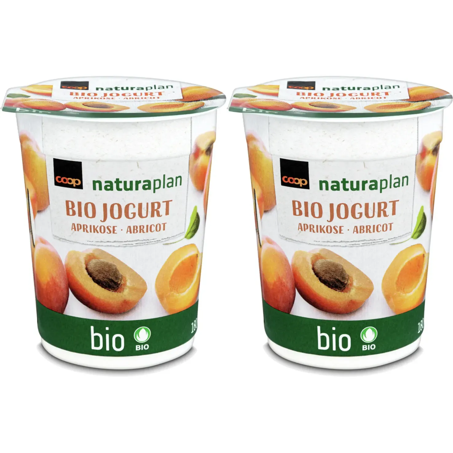 Bio Yogourts à l&#39;abricot 2x180g