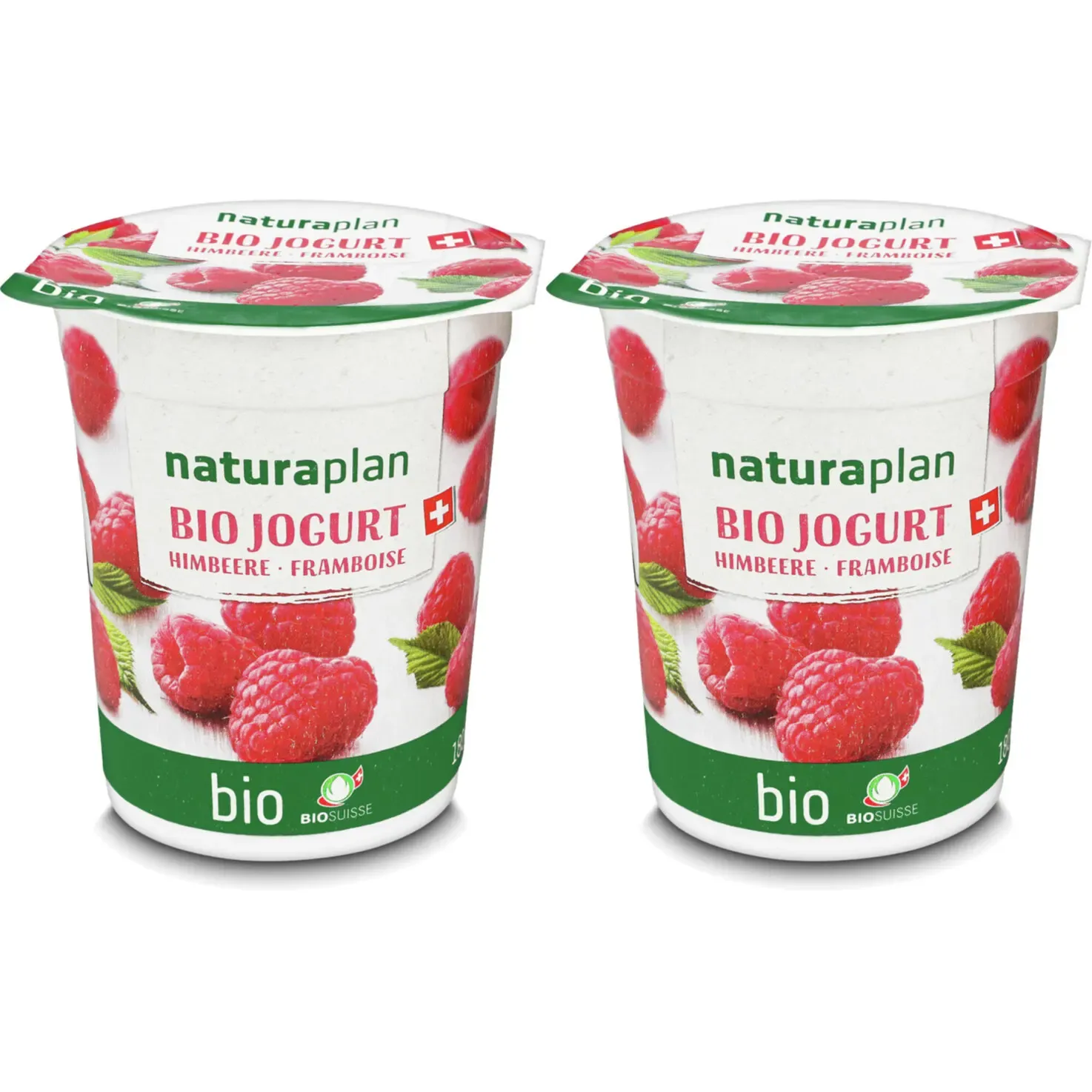 Bio Yogourts à la framboise 2x180g 2x 180g