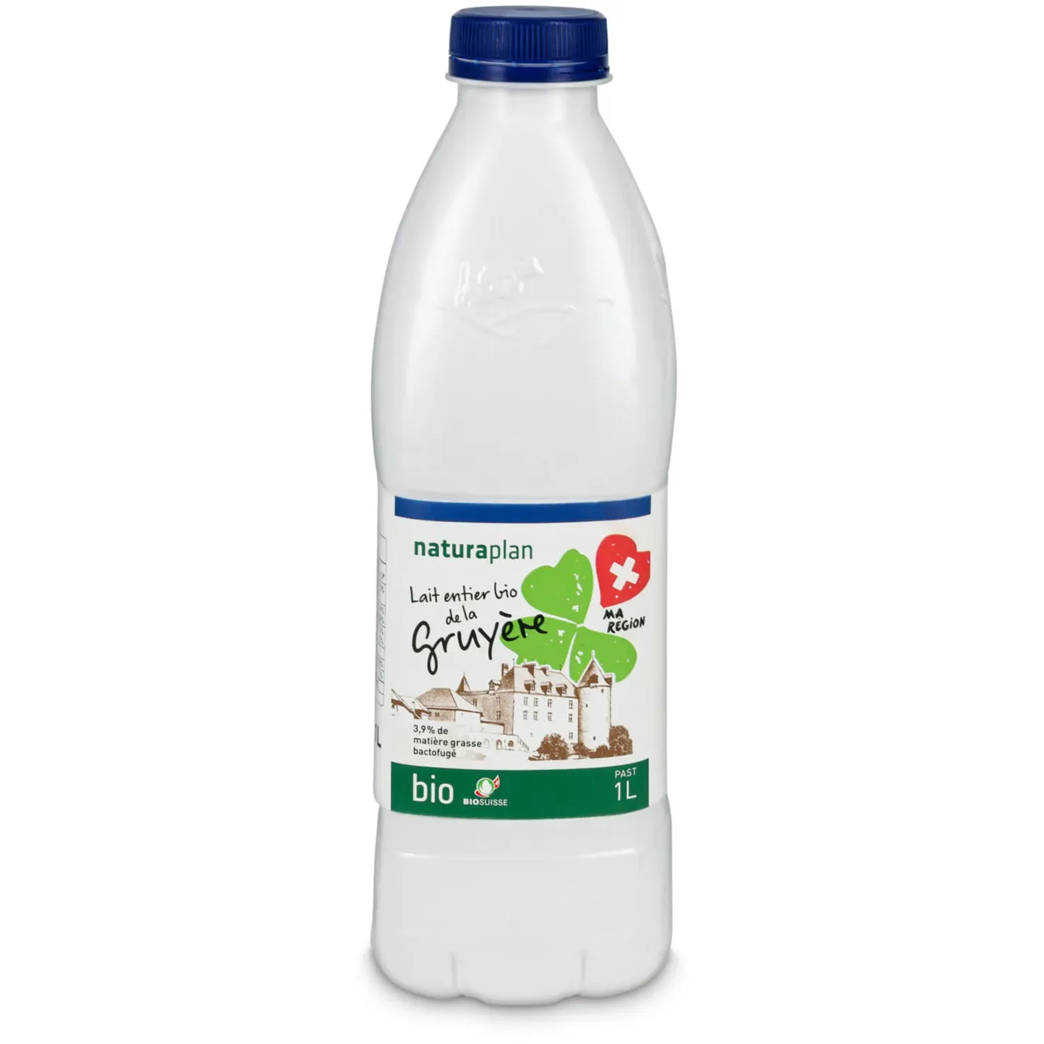 Bio regio Lait entier past La Gruyère 1x1L