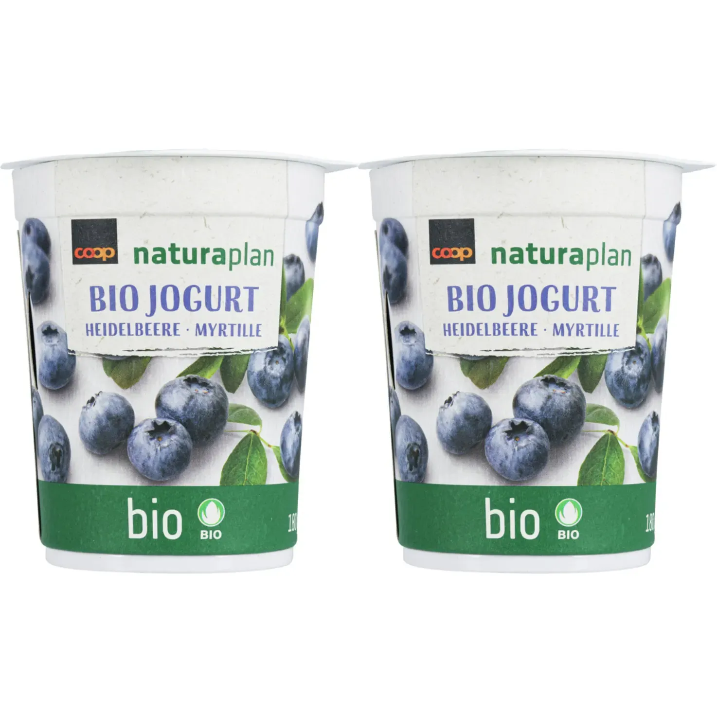 Bio yog. Myrtille 2x180g