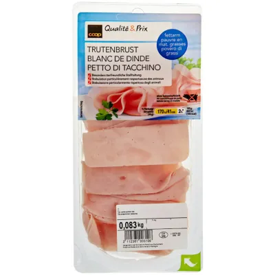 Blanc de dinde env. 80g