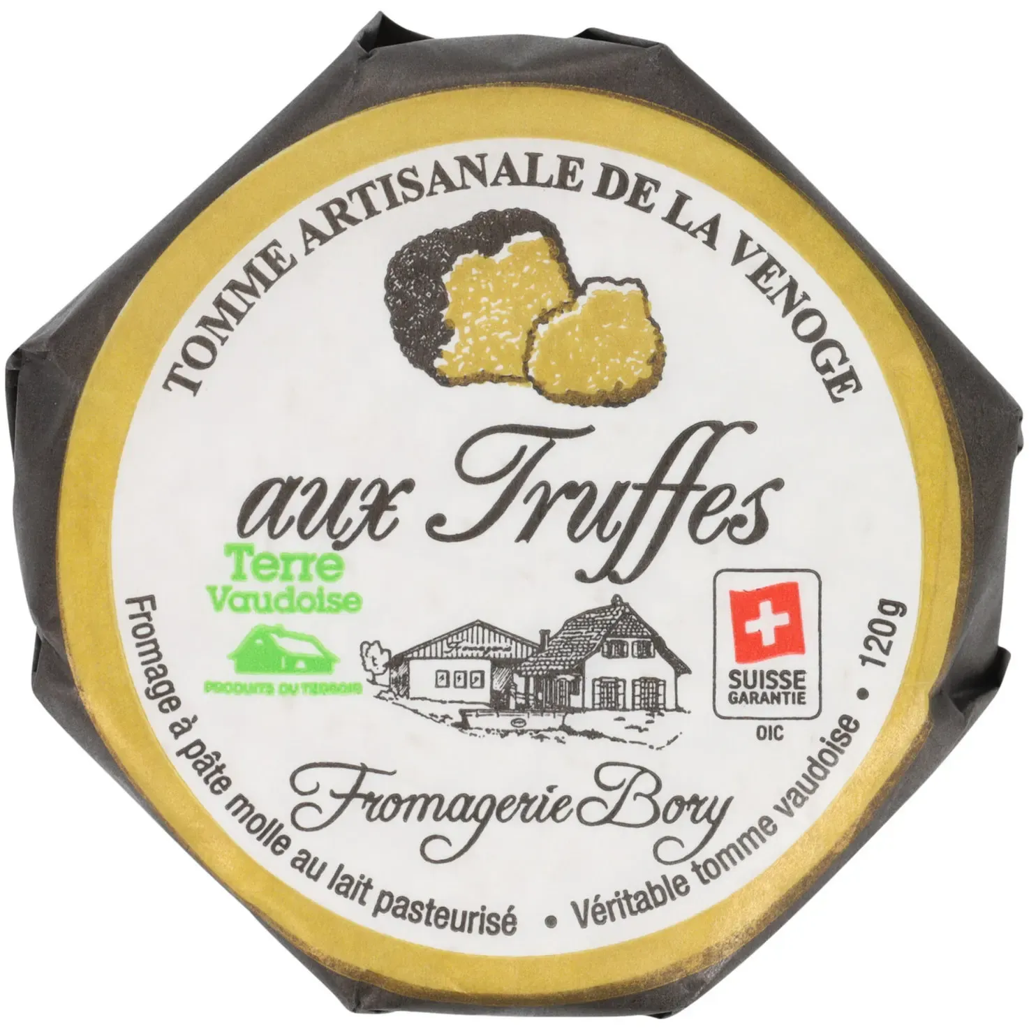 Bory Tomme farcie aux truffes noires 120g