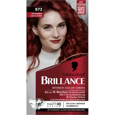 Brillance Teinture pour cheveux 872 rouge intense 143ml