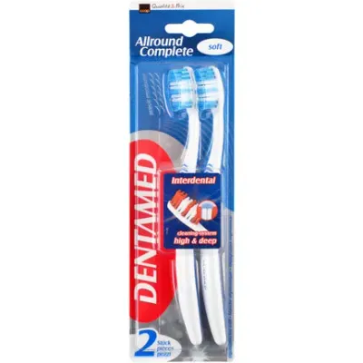 Brosses à dents Dentamed Allround complete Interdental Soft 2 pièces