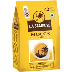 Café La Semeuse Mocca surfin 44mm 40 dosettes