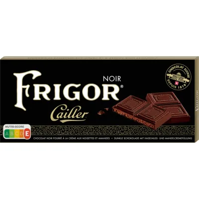 Cailler Plaque de chocolat noir Frigor 100g