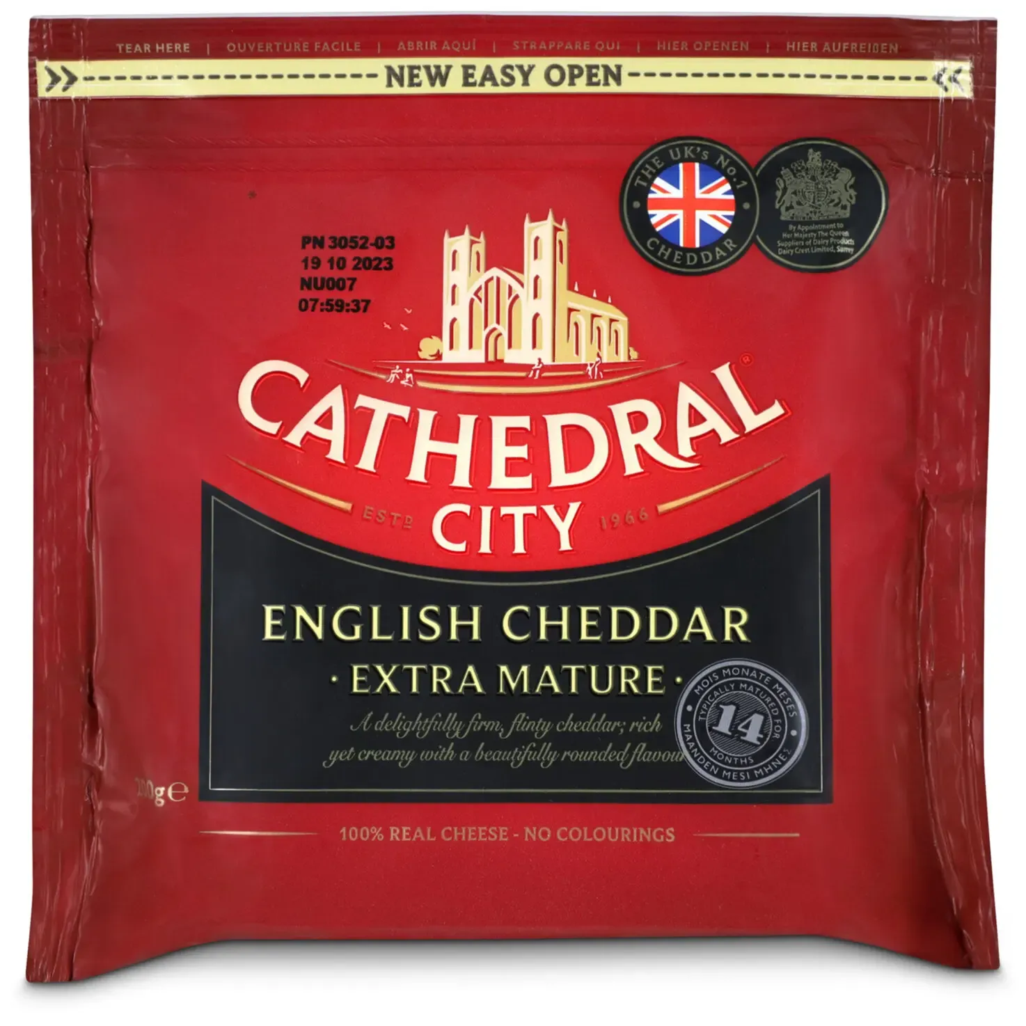 Cathédral City Cheddar Extra 1x200g