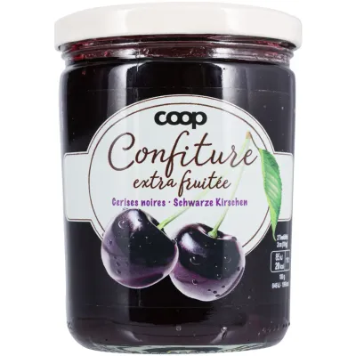 Confiture Cerises noires 460g