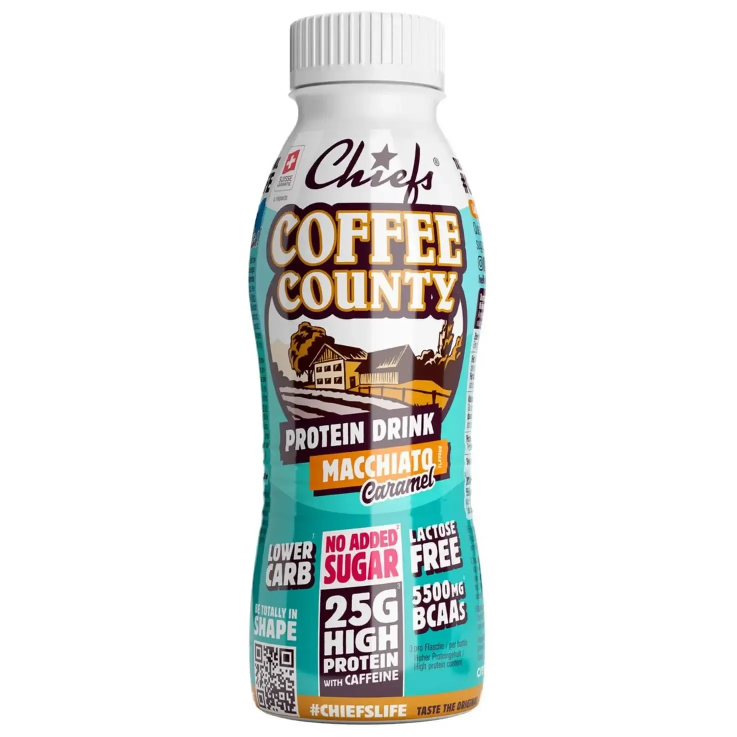 Chiefs Milk Protein Coffee County Drink   330ml
