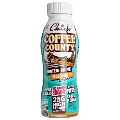 Chiefs Milk Protein Coffee County Drink   330ml