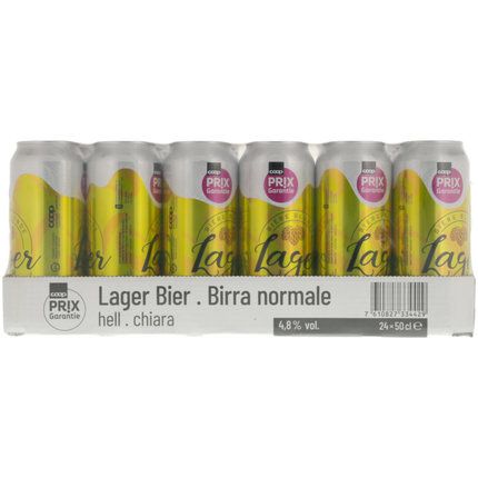 Lager Bières blondes 24x50cl