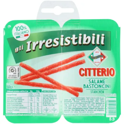Citterio Bastoncini di Salame 60g