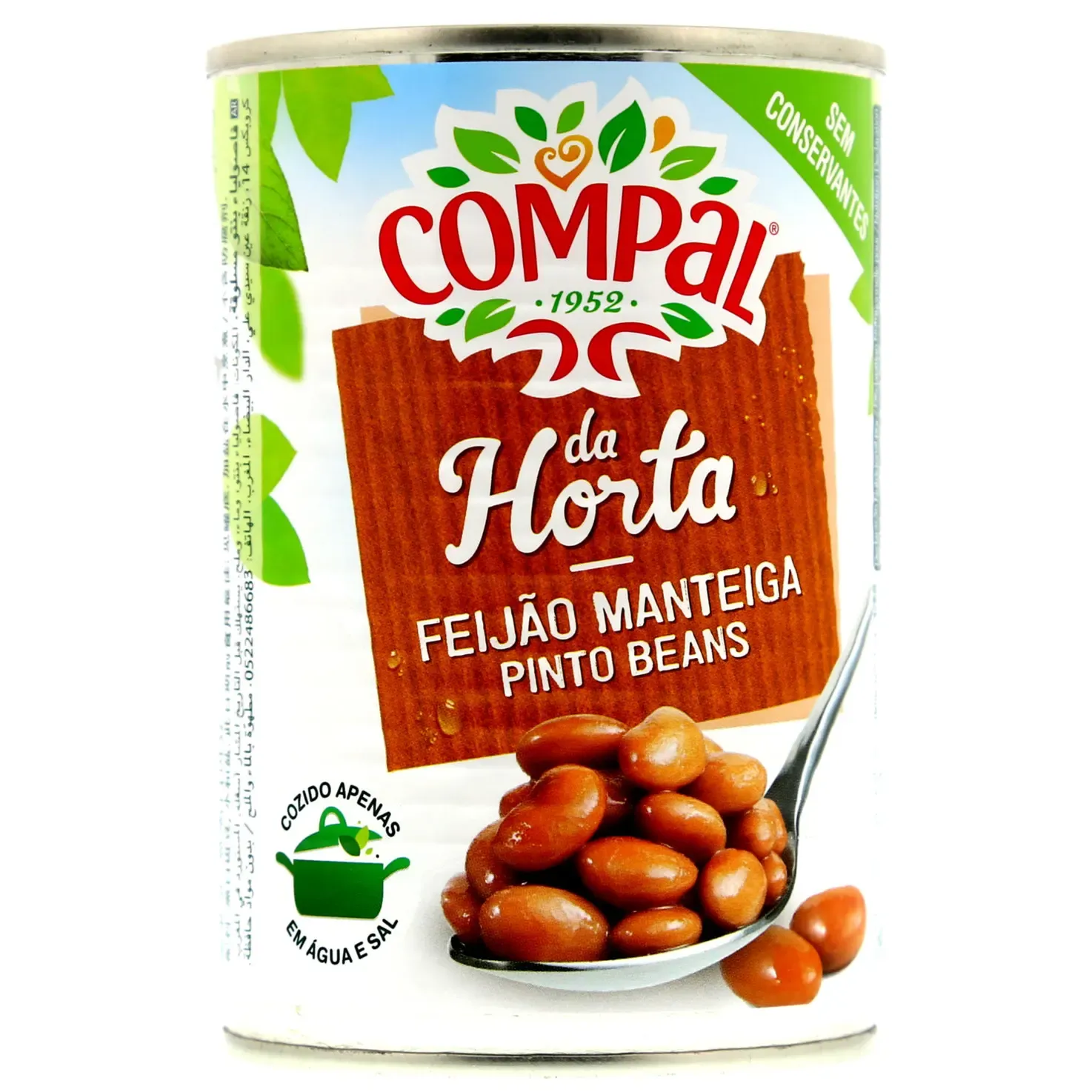 Compal Feijao Encar nado cozido 234g