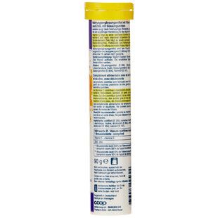 Comprimés effervescents vitamines 20 pièces