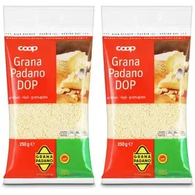 Grana Padano fromage râpé 2x 250g