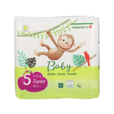 Couches Junior 5 11-25kg 36 pièces taille 5