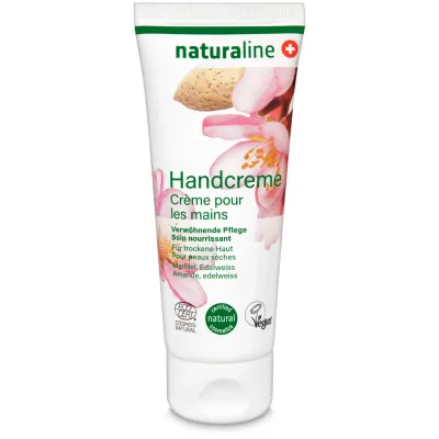Crème pour les mains aux amandes &amp; edelweiss 75ml