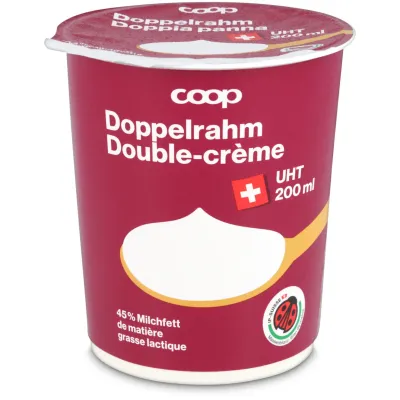 Double-crème 45% de matière grasse 200ml