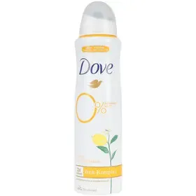 Dove Déodorant Spray au Zinc parfum d&#39;agrumes et de pêche sans sels d&#39;aluminium 150 ml