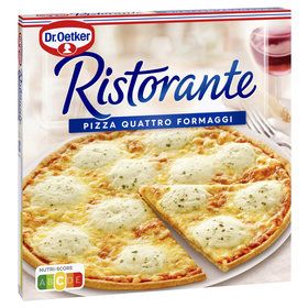Dr. Oetker Pizza quatre fromages Ristorante surgelée 1x340g