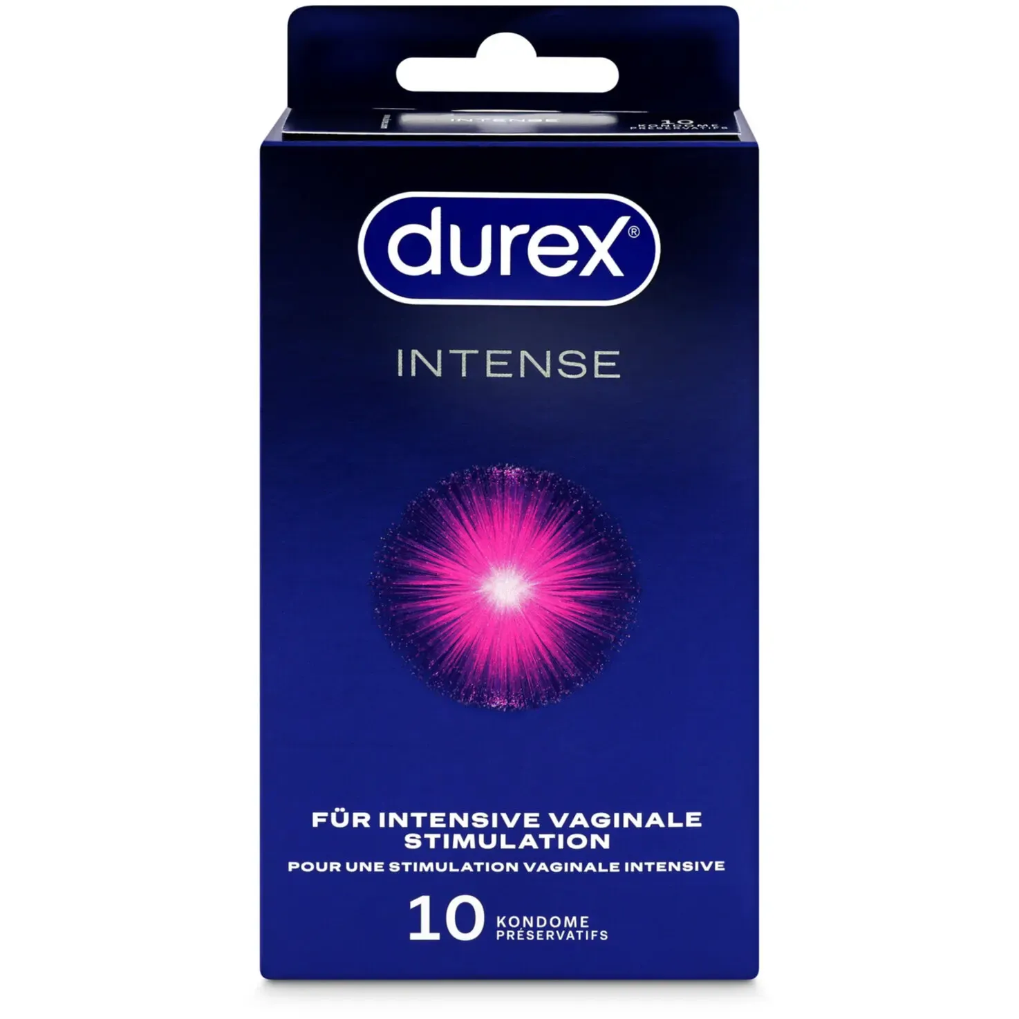 Durex Préservatifs Intense –10 pièces
