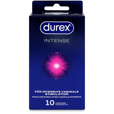 Durex Préservatifs Intense –10 pièces